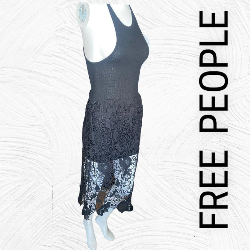 FREE PEOPLE TANK DRESS (SZ XS) - Picture 3 of 7